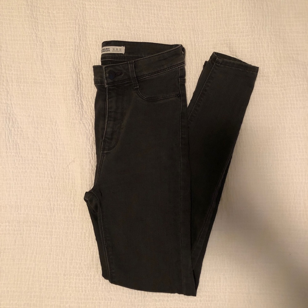 Zara High Waisted Skinny Jeans